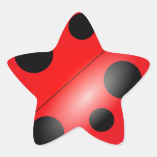 Adesivo Estrela Ladybug - Ladybird