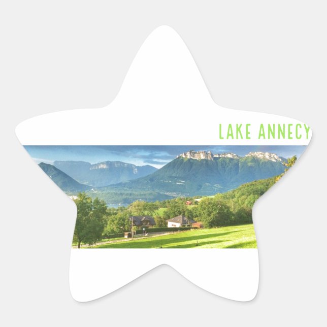 Adesivo Estrela Lake Annecy Stickers (estrela) (Frente)