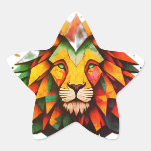 Adesivo Estrela Leão urbano