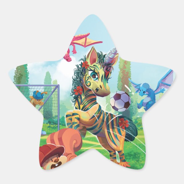 Adesivo Estrela LeeNeigh Stickers (Frente)