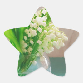 Adesivo Estrela Lily of the valley in vase