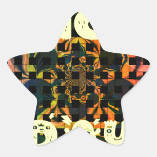 Adesivo Estrela Linda e adorável ter um vetor de Impressão de text