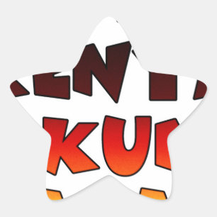 Adesivo Estrela Linda Jambo Kenya Hakuna Matata Lovely Art