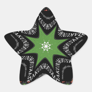 Adesivo Estrela Lindas estrelas reluzentes vetor Impressão de fund