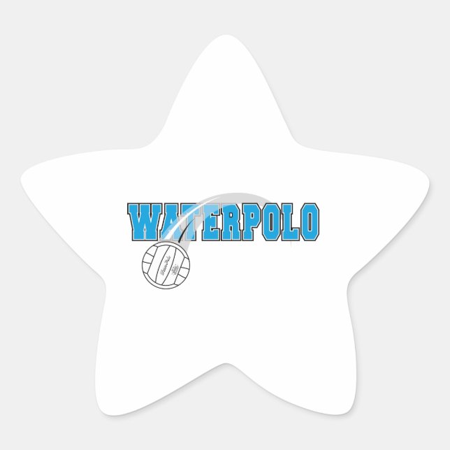 Adesivo Estrela logotipo de água (Frente)