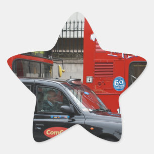 Adesivo Estrela London Black Cab Taxi