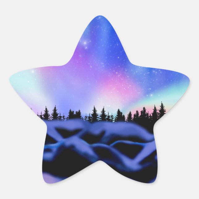 Adesivo Estrela Luzes de sonho (Frente)