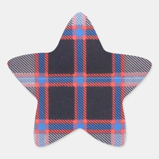 ADESIVO ESTRELA MACPHERSON HUNTING TARTAN (Frente)