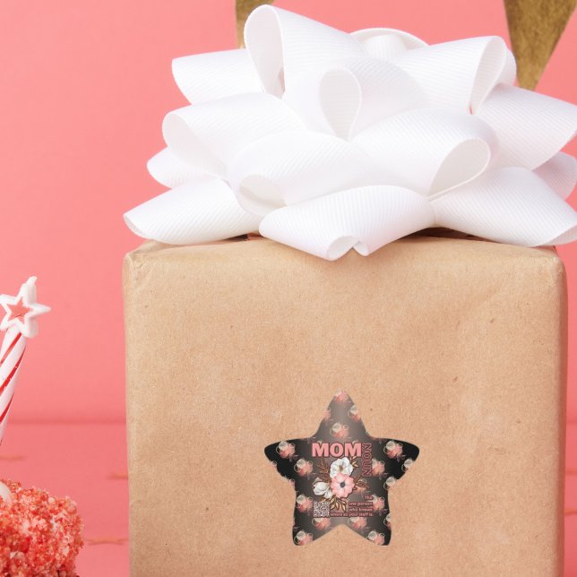 Adesivo Estrela Mãe Engraçado Cita Por Toda A Impressão (Criador carregado)