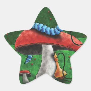 Adesivo Estrela Magic Mushroom