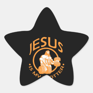 Adesivo Estrela Malhação | Jesus é o meu caçador