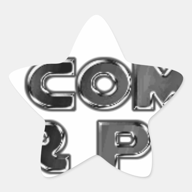 Adesivo Estrela Mantenha seus comentários estúpidos (Frente)