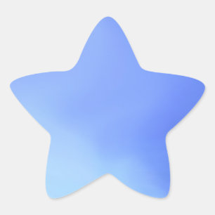 Adesivo Estrela mar ou céu azulado abstrato da aguarela