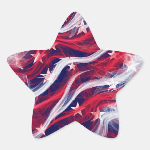 Adesivo Estrela Marca americana Star Stickers (folha de 20)