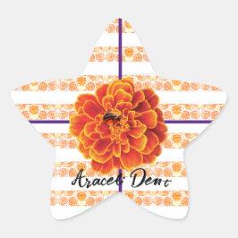 Adesivo Estrela Marigolds e Bee