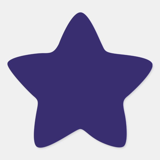 Adesivo Estrela Marinho Blue Star Stickers (Frente)