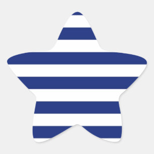 Adesivo Estrela Marinho Stripes Decor Náutico