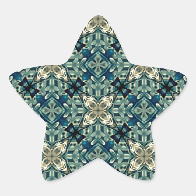 Adesivo Estrela Marroquino inspirou design (Frente)
