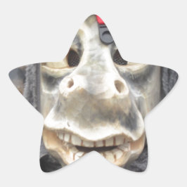 Adesivo Estrela Máscara dokey louca