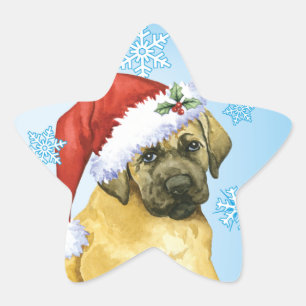 Adesivo Estrela Mastiff feliz de Howlidays