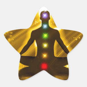 Adesivo Estrela Meditação