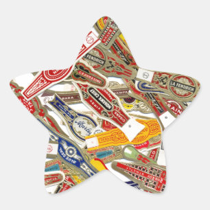 Adesivo Estrela Molas para Anel de Cigarros