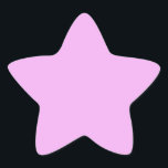 Adesivo Estrela Monet Pinkish-Purple — cor sólida<br><div class="desc">Lírios d'água,  pintura famosa de Claude Monet,  em 1919,  com cores sólidas coordenadas em cores púrpura e azul Monet,  prontos para misturar e combinar.</div>