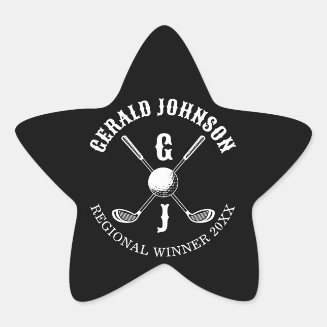 Adesivo Estrela Monsenhor Elegante Golf... (Frente)