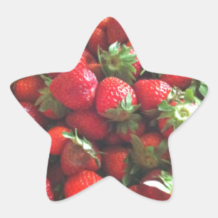Adesivo Estrela Morangos