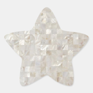 Adesivo Estrela Mother of Pearl, Beige Light 