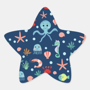 Adesivo Estrela Mundo do Mar