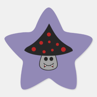 Adesivo Estrela Mushroom Vampire Stickers