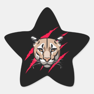 Adesivo Estrela My Cougar sticker