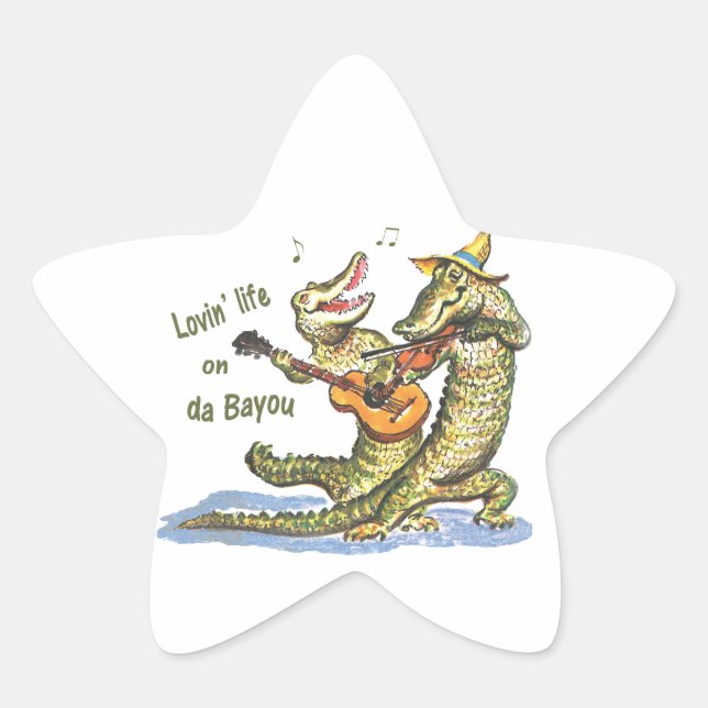 Adesivo Estrela Na de Bayou (Frente)