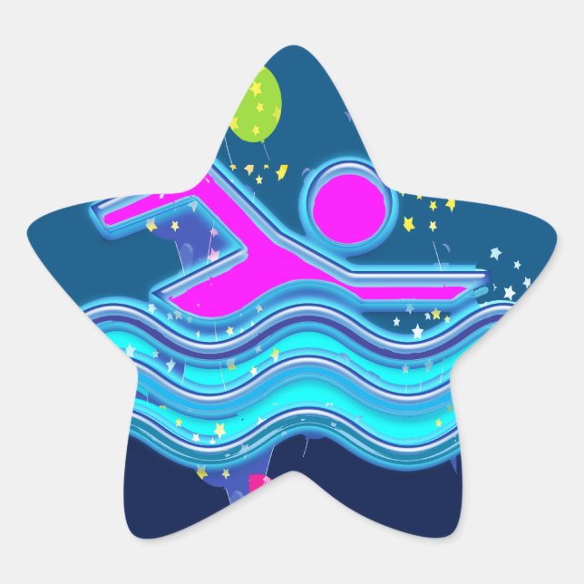 Adesivo Estrela NADAR: Mentes Legal em Tempos Quentes (Frente)