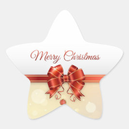 Adesivo Estrela Natal