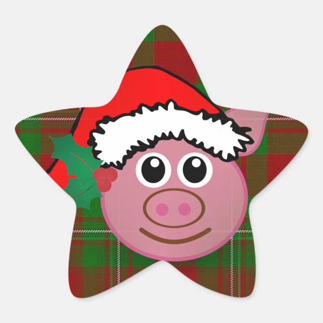 Adesivo Estrela natal (Frente)