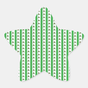 Adesivo Estrela Natal Holly Pattern