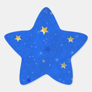 Adesivo Estrela Noite estrelado