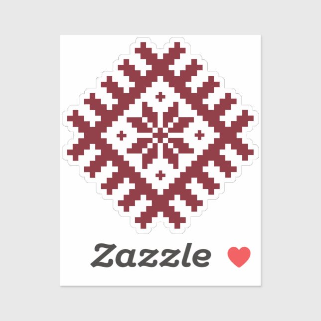 Adesivo Estrela Nórdica (Folha)