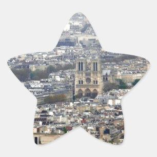 Adesivo Estrela Notre Dame Paris France