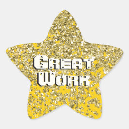 Adesivo Estrela Novo Star Sticker de Conquista de Incentivo Sparkl