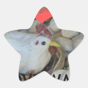 Adesivo Estrela O amor estava no ar