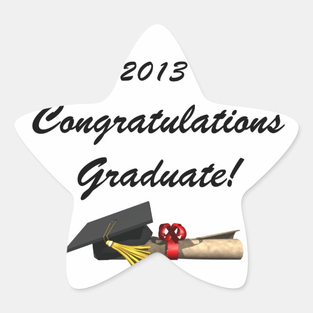 ADESIVO ESTRELA O FORMANDO - (Frente)