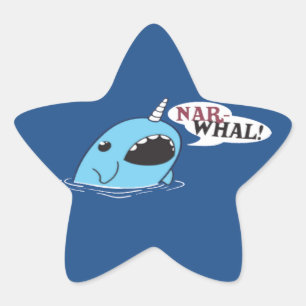 Adesivo Estrela O Loud Narwhal