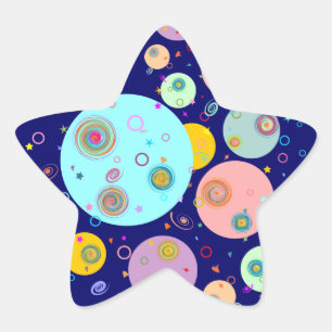 Adesivo Estrela O universo B2