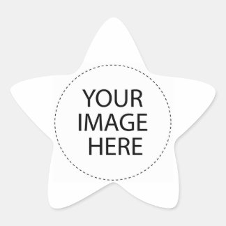 Adesivo Estrela O vazio do modelo   adiciona seu texto da imagem