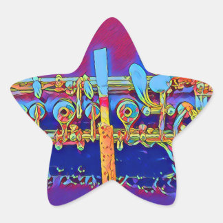 Adesivo Estrela Oboe Stickers