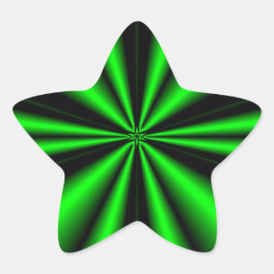 Adesivo Estrela of hope green star