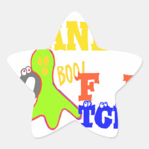 Adesivo Estrela Ouro Boo! Girly TGIF Obrigado Deus É Sexta-Feira H